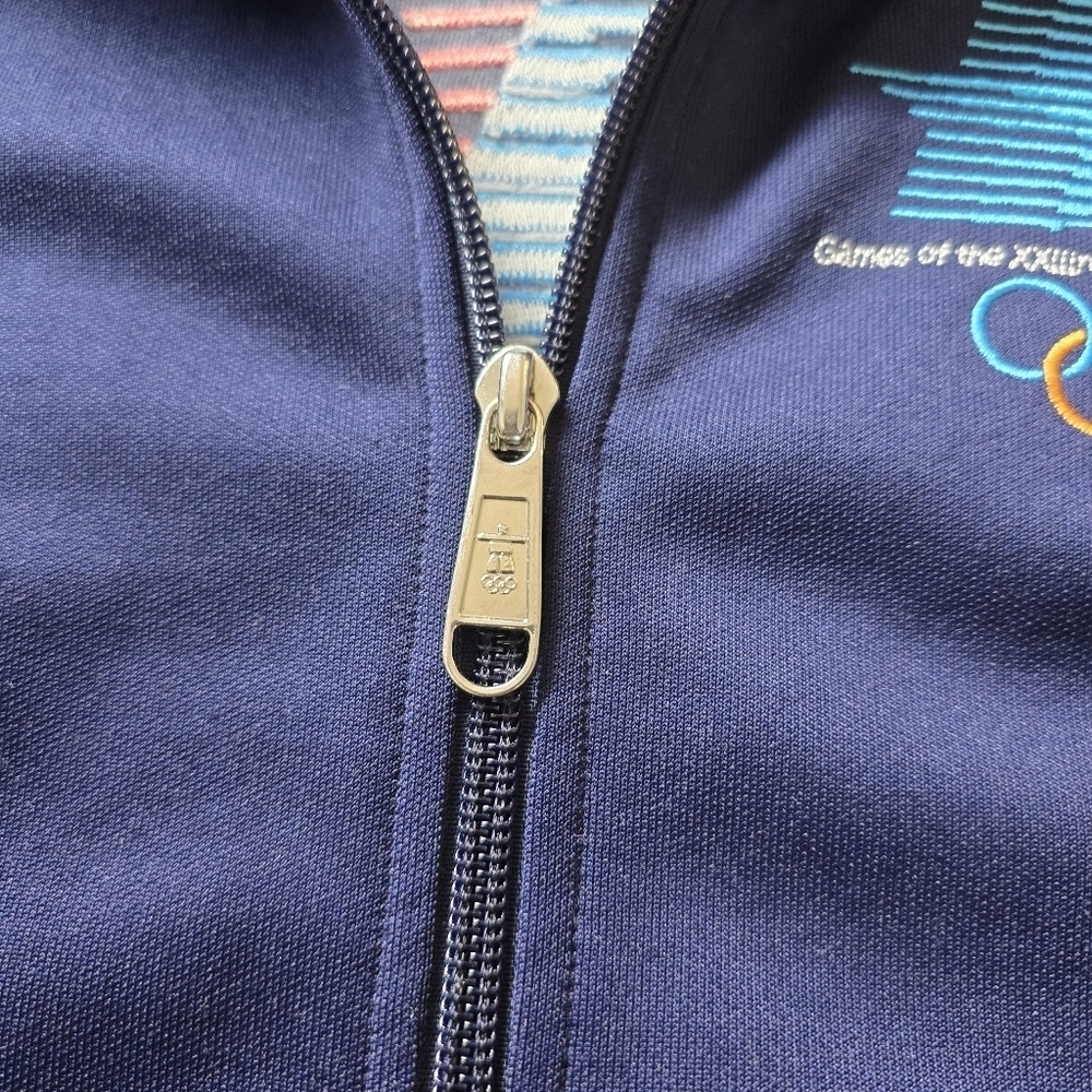 Aritzia THE OLYMPIC MUSEUM COLLECTION Full Zip Jacket Summer XXIII 1984 Size S - Picture 6 of 13